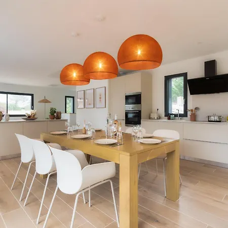 ヴィラ Sunset 1 Prestigious Heated Swimming Pool Sea View For 8 People ラカノー