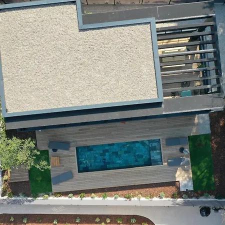 Sunset 1 Prestigious Heated Swimming Pool Sea View For 8 People فيلة