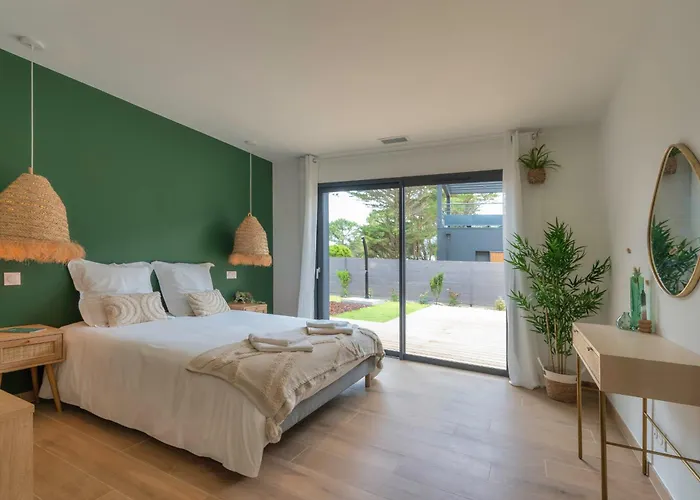 Sunset 1 Prestigious Heated Swimming Pool Sea View For 8 People * Lacanau